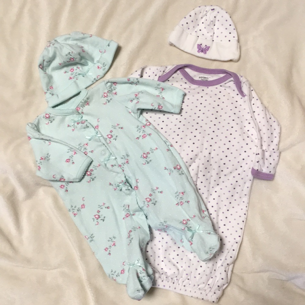 NWOT 2 Sleeper with Hat